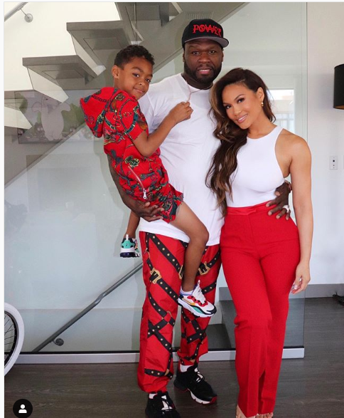 Daphne Joy With Ex-Boyfriend 50 Cent And Son